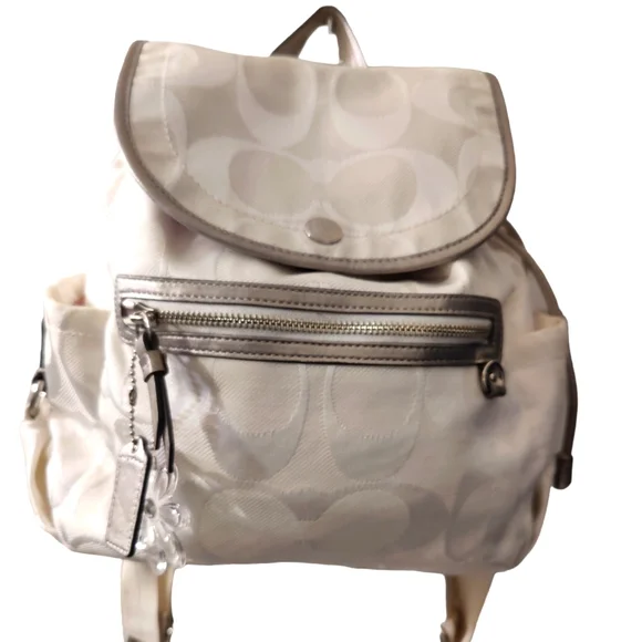 Coach Kyra Daisy Signature Backpack Coach | Bags | Signature Kyra Daisy Lilac Coach Backpack  main image 2